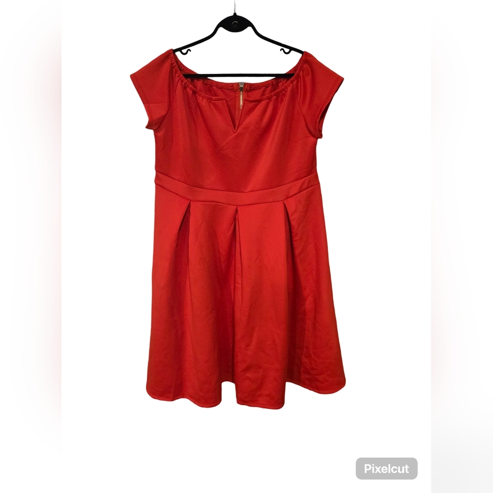 Lalagen Plus Size Scuba Dress